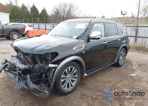 2020 Nissan Armada Sl 4Wd z USA, uszkodzony, nr VIN JN8AY2NC0LX518945